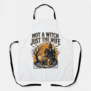 Tablier Chemise de femme Halloween Design de maison hantée