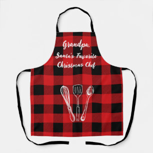 Tablier Chemise de flanelle du cuisinier préféré du Père N