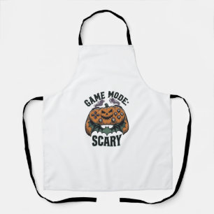 Tablier Chemise de joueur effrayant Art de manette Hallowe