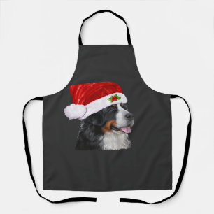 Tablier Chemise de Noël pour chien de montagne bernois Cos
