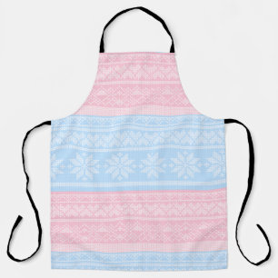 Tablier Chemise de Noël tricotée d'hiver Cadeau de vacance