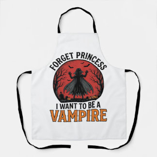 Tablier Chemise de princesse vampire rétro épouvantable Ha