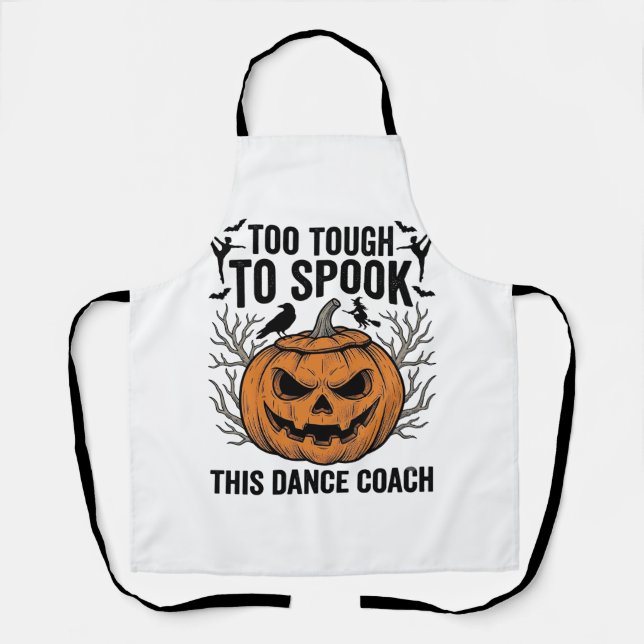 Tablier Chemise de professeur de danse Halloween Pumpkin G (Recto)