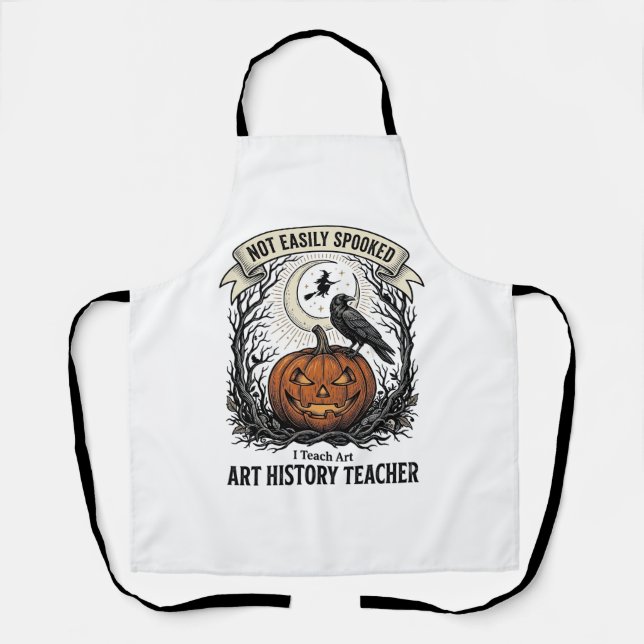 Tablier Chemise d'enseignant d'histoire de l'art avec grav (Recto)