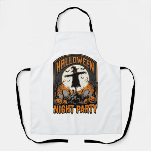 Tablier Chemise d'épouvantail d'Halloween Fête de cimetièr