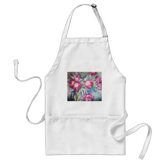Tablier Chemise florale d'artistes d'aquarelle de pavot
