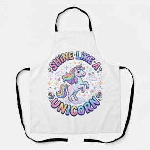 Tablier Chemise graphique Licorne Brille Comme une Licorne