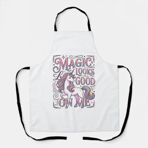 Tablier Chemise graphique tendance Licorne Magique me va b