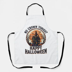 Tablier Chemise Halloween ensorcelée avec l'art de manoir