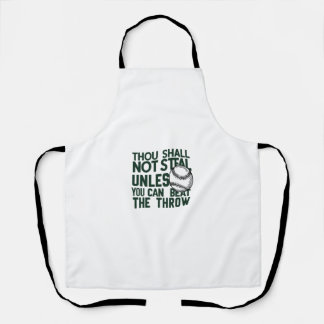 Tablier Chemise Humour volante de baseball