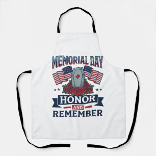 Tablier Chemise patriotique Fête de la mémoire Honneur et