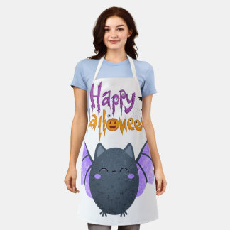 Tablier Chemise T-shirt Logo Joyeux Halloween