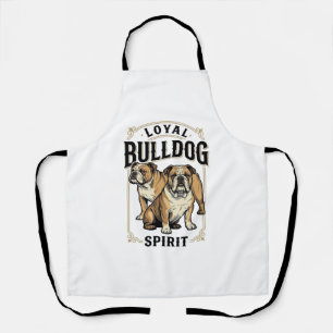 Tablier Chemise Vintage Bulldog Twin Bulldogs Gravure Tee_