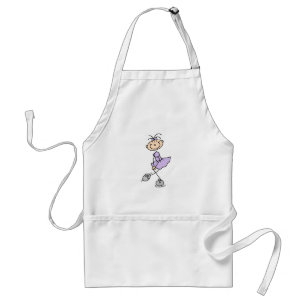 Tablier Chemise violette pour patineuse artistique Tshirts