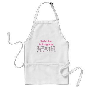 Tablier Chemises et Cadeaux Ballerine en Herbe