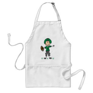 Tablier Chemises et Cadeaux de Footballeur Vert