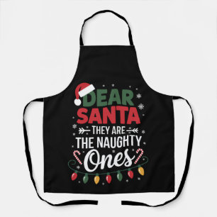 Tablier Cher Père Noël Ce Sont Les Vilains Noël