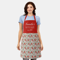 Cherry Berries Motif Plutôt moderne Nom rouge
