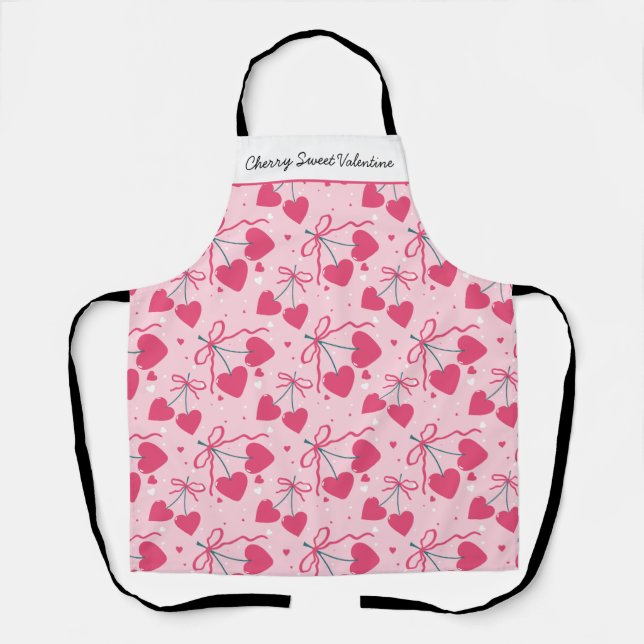 Tablier Cherry Sweet Valentine | Cerise Mignonne M (Recto)