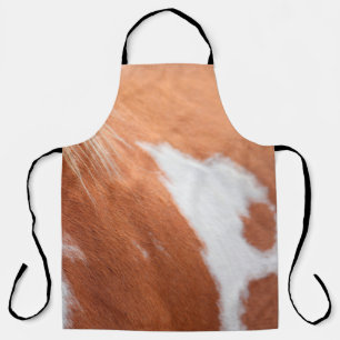 Tablier Cheval manteau animal équin tan