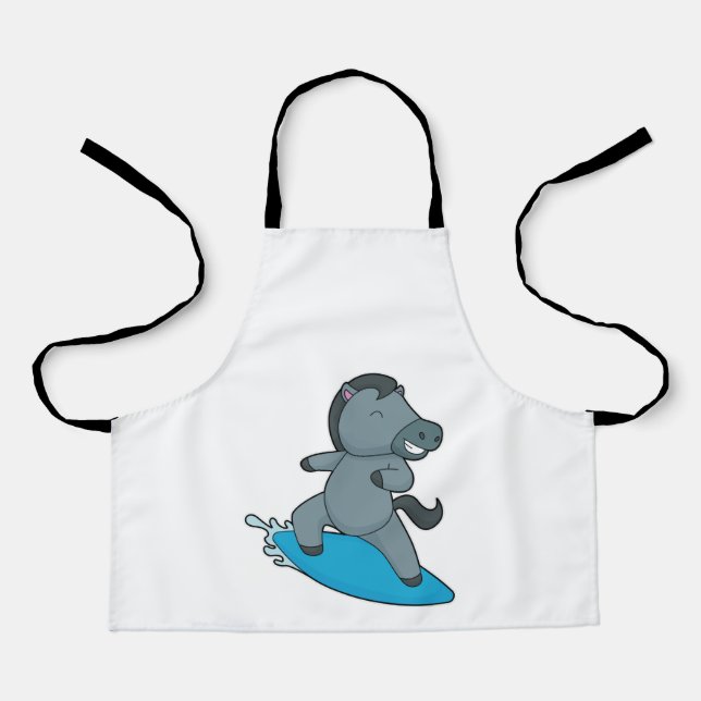 Tablier Cheval Surfer Sports nautiques (Recto)