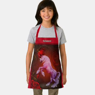Tablier Cheval Unicorn Fiery Personnalisé