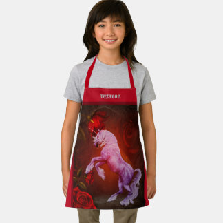 Tablier Cheval Unicorn Fiery Personnalisé