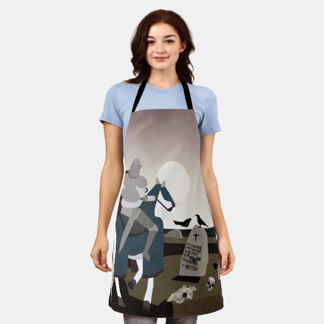 Tablier Chevalier médiéval Apron (Porté)
