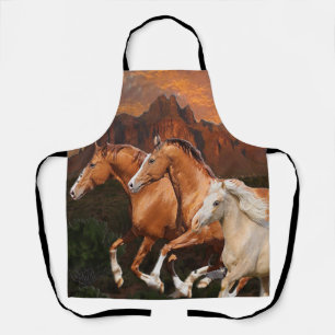 Tablier Chevaux sauvages d'Arizona