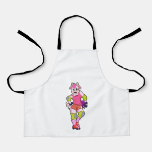 Tablier Chèvre comme Patinage en ligne avec Patins en lign