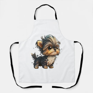 Tablier Chibi Yorkshire Terrier