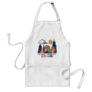 Tablier Chicago Kids Skyline