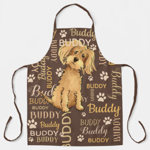 Tablier Chien Brown personnalisé
