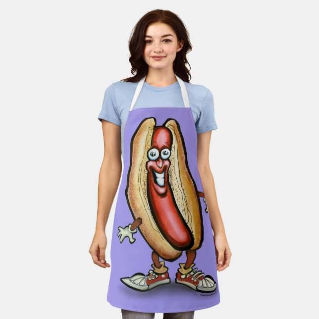 Tablier Chien chaud (Porté)