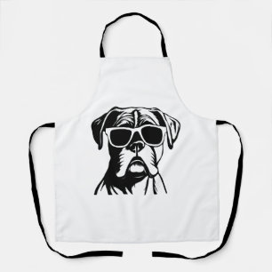 Tablier Chien de boîte