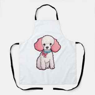 Tablier Chien de caniche super mignon