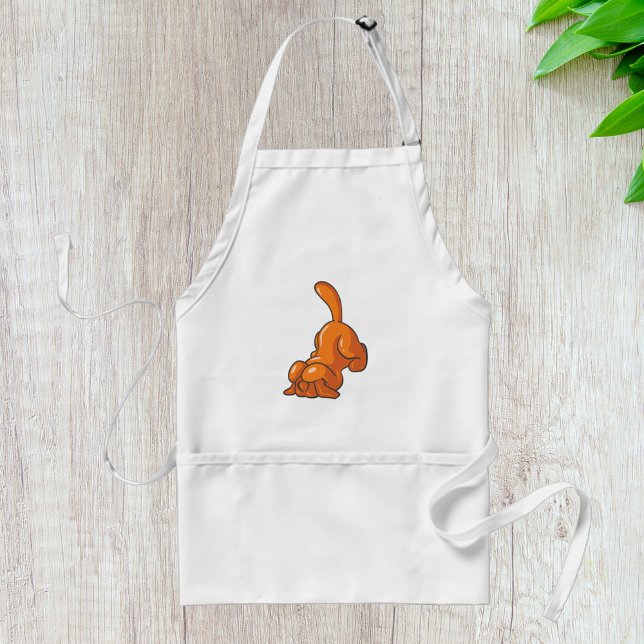 Tablier Chien de chasse orange (Créateur téléchargé)