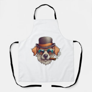 Tablier Chien de cigares