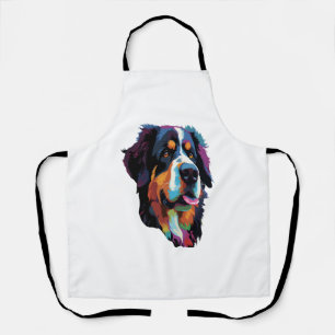 Tablier Chien de Montagne bernois coloré