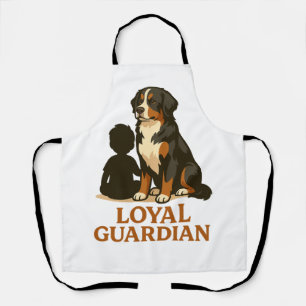 Tablier Chien de montagne bernois Gardien de famille loyal