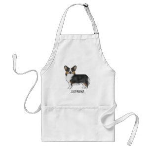 Tablier Chien de race Corgi Gallois Pembroke tricolore noi