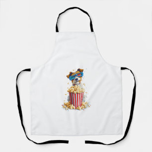 Tablier Chien de soirée cinéma Popcorn Pup