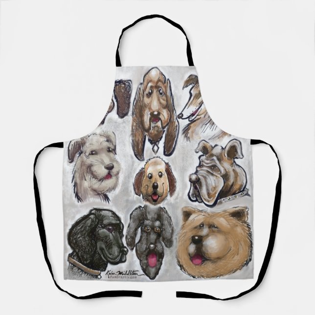 Tablier Chiens (Recto)
