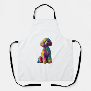 Tablier Chiens Amoureux des animaux de canicules amusants