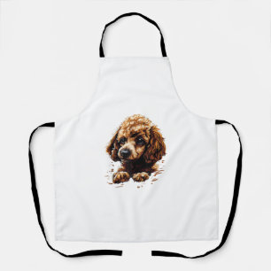 Tablier Chiens Amoureux des animaux de canicules amusants