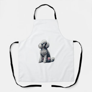 Tablier Chiens Amoureux des animaux de canicules amusants 