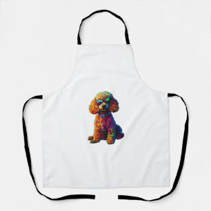 Tablier Chiens Amoureux des animaux de canicules amusants 