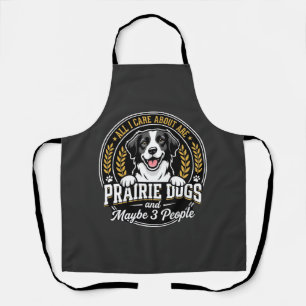 Tablier Chiens de Prairie Peut-être 3 Personnes Design