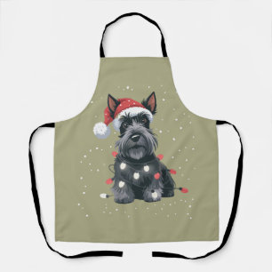 Tablier Chiens Scottie Scottish Terrier Noël Chien Maman