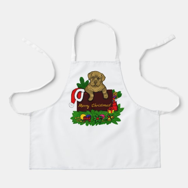 Tablier Chiffre XMas (Recto)